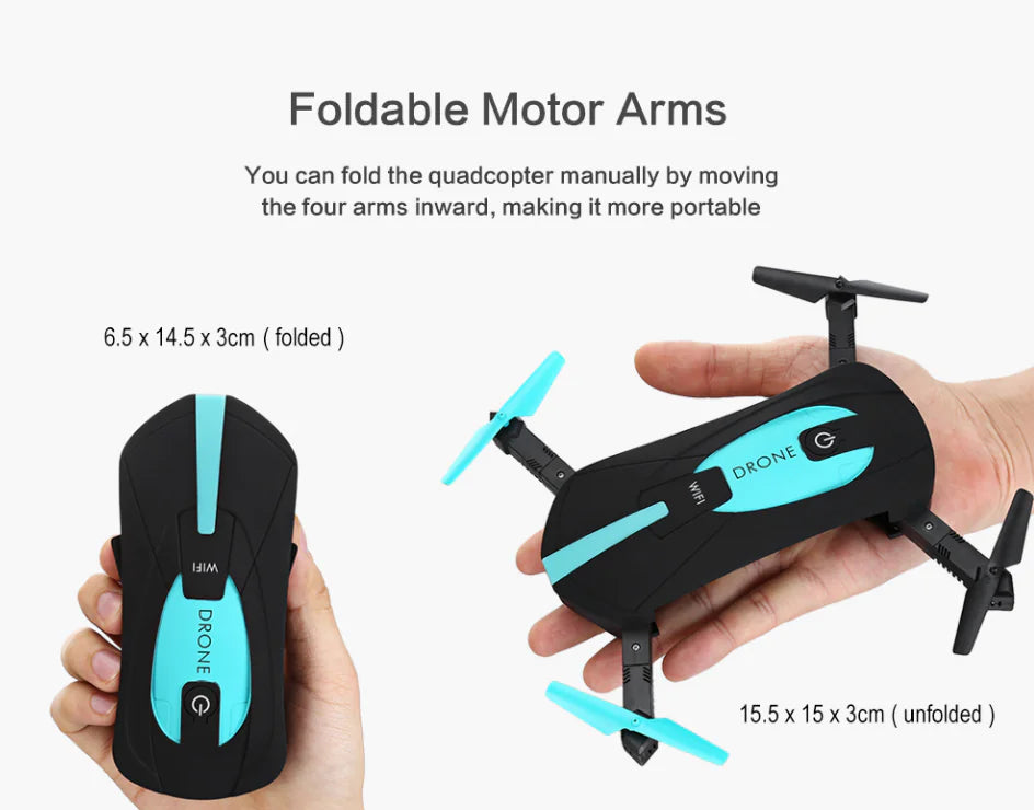 JY018 WiFi Drone - Mini Foldable Quadcopter